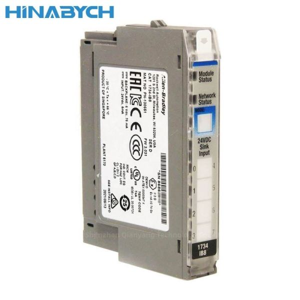 New Original 1734-Ib8 Rockwell Allen Bradley PLC Controller Module 1734-Ib8