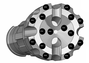 High Pressure 150mm 200mm Blast Hole Drilling Bit DTH Hammer Button Bits for Core Drilling Rig