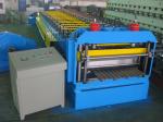 Automatic Metal Glazed Roof Tile Roll Forming Machine Siemens PLC Control for