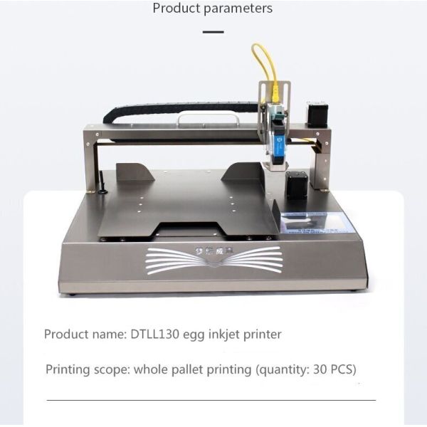 Ink Type Eco Solvent Ink Industry Smart Automatic Egg Date Stamp Printing Machine