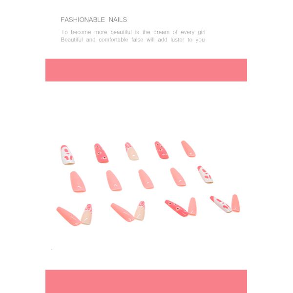 Style Pre-Designed Halloween Theme Silver Flash Pattern Artificial Fingernails for OEM