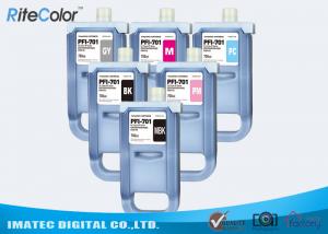 Quality Pigment Wide Format Inks / 700mL Ink Cartridges for Canon iPF8400S iPF8000 Printers for sale