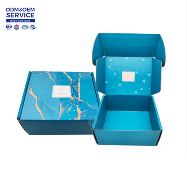 Custom-Made Custom Logo Corrugated Customizable Size Storage Boxes Paper Cardboard Packaging Gift Box