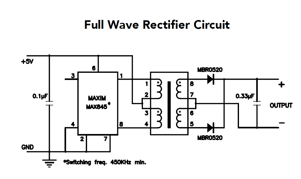 TGM-040P3RL 250kHz Surface Mount Isolation Module MAXIM MAX845 IC