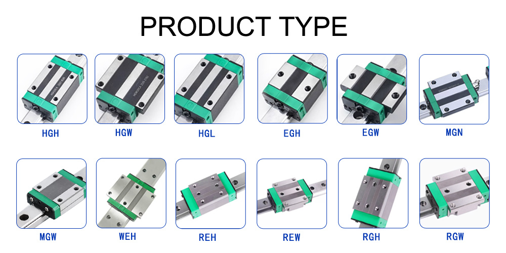 High Speed Linear guide HGL35HA CNC Machine Tool Linear Guide