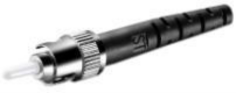 ST UPC Simplex OM1 Multimode Fiber Optic Patch Cord with PVC 0.9mm Jacket for Reliable Data Transmission