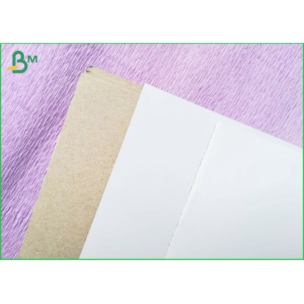 One Side Coated 300gsm Duplex Board For Light Concrete Grouting Wall , Partition Wall Panel