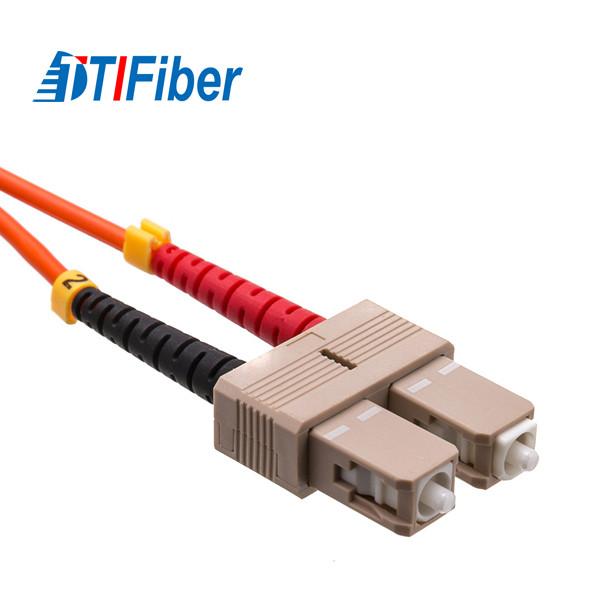 Buy SC-SC Fiber Optic Patch Cord High Return Loss With LC FC ST SC UPC SM MM Connector at wholesale prices