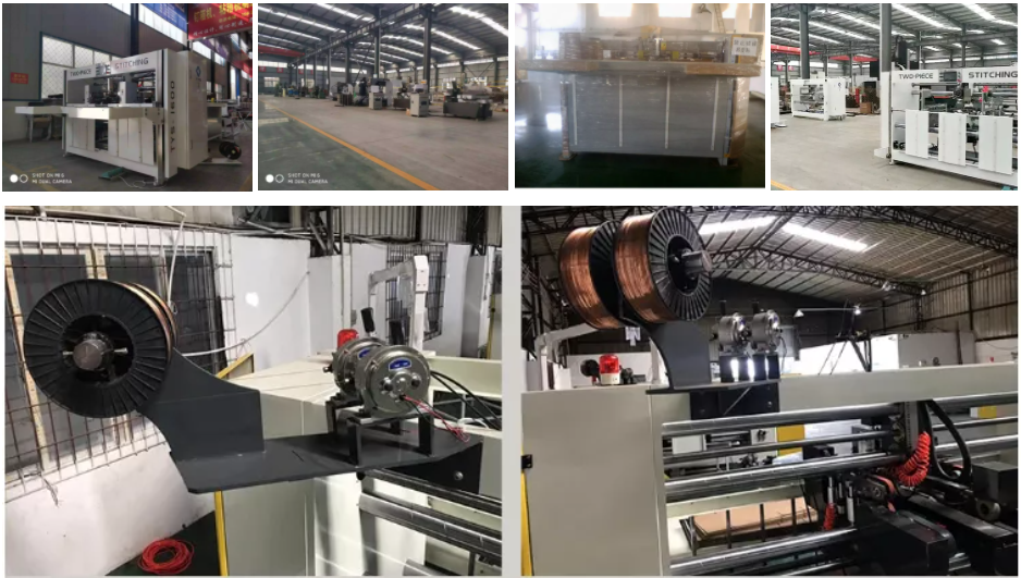 2800mm Automatic Box Stitching Machine Corrugated Single Piece Stitching Machine