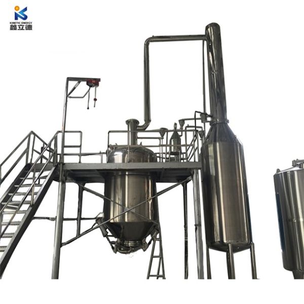 After Service Online support Stainless steel color Steam Distillation Unit for Distillery Essential Frankincense Oil Extraction