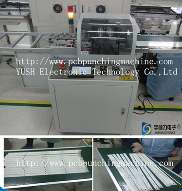 Multiple Blades V Groove LED MCPCB PCB Cutting Machine For Light Bar Strips Board