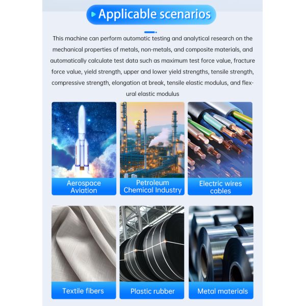 Physics Lab Apparatus Tensile Tester Material Testing System/Rubber Tensile Tester Tensile Material Test Machine