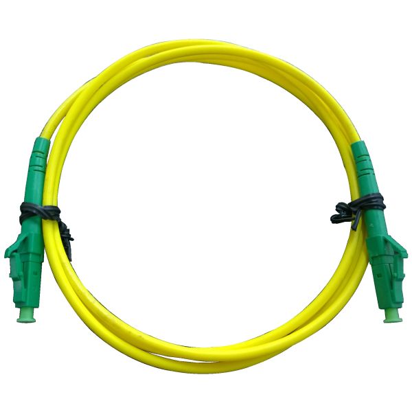 2.0mm PBT SM Duplex Optical Fiber Patch Cord Telecom Grade With SC / APC Connector