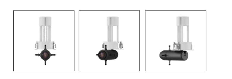 Dimmable CCT Adjustable Projector Lamp Tracking Spotlight Magnetic Attraction LED Track Light