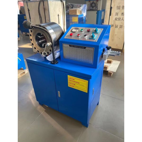 6-51mm Dual Functionality Hydraulic Hose Crimping Machine with Robust Construction and Hose Skiving Capability