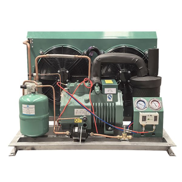 Blast Freezer Air Conditioner Condenser 220V-240V With Scroll Compressor Type Compressor Unit