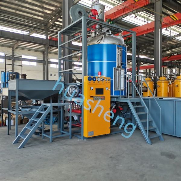 Expanded Polystyrene Foaming Machine EPS Resin Batch Density 10-40kg/M3 Pre Exapnder
