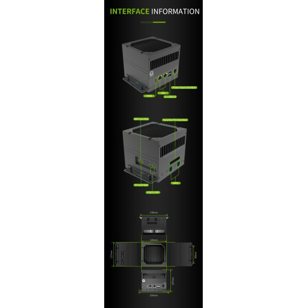 Jetson AGX ORIN Feiyun Smart Box RTSS-X205 The Ultimate Solution for Computing