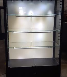 Quality Tobacco Retail Cigarette Display Case Cabinet Rack Smoke Shop Pods Disposable for sale