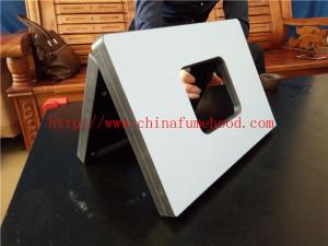 China Laboratory White Phenolic Workbench Top , Acid Resistant Lab Bench Countertop on sale