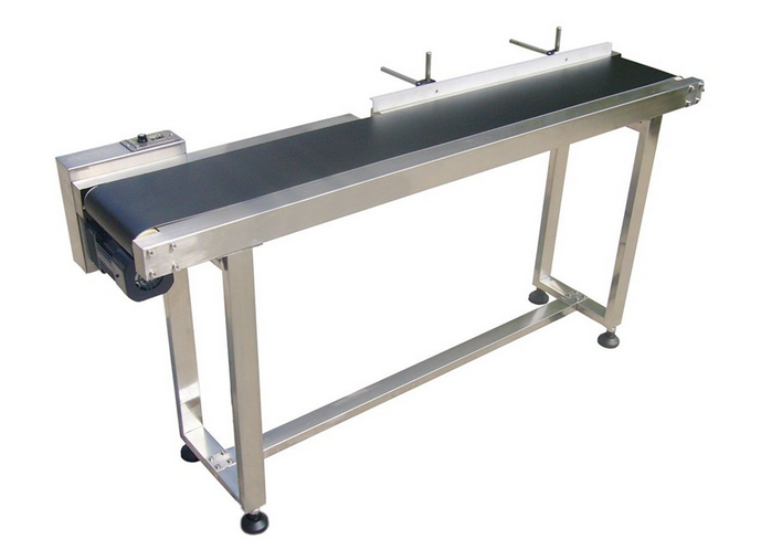 Speed Adjustable Industrial Conveyor Belts Customized Size For Food Industry