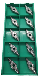 Easy Replacement Carbide Inserts For Aluminum VNMG16040-TK ISO 9001 Certified