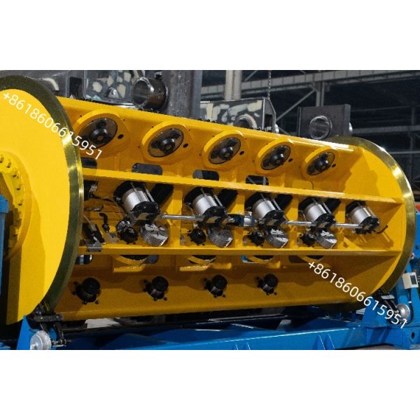 Electromagnetic Tension Rigid Stranding Machine 630/18+24 Rigid Frame Type Armoring Machine