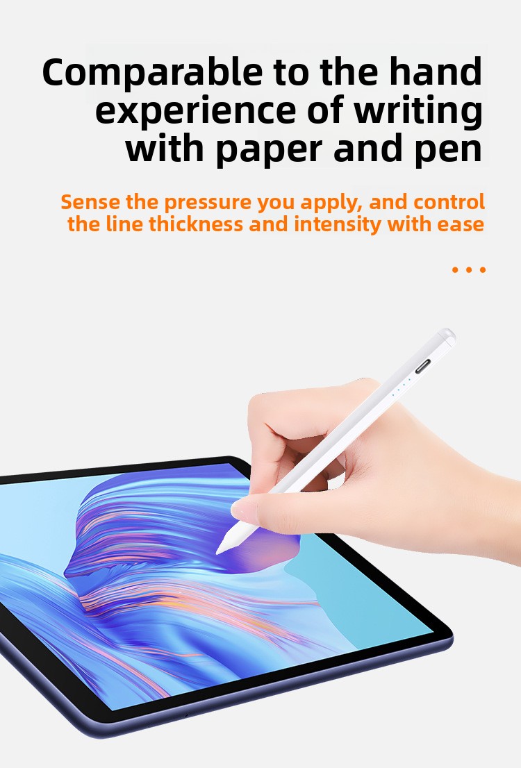 Plastic Pencil Capacitive Pen Tip Replaceable Universal Magnetic Touch Screen Writing Pen