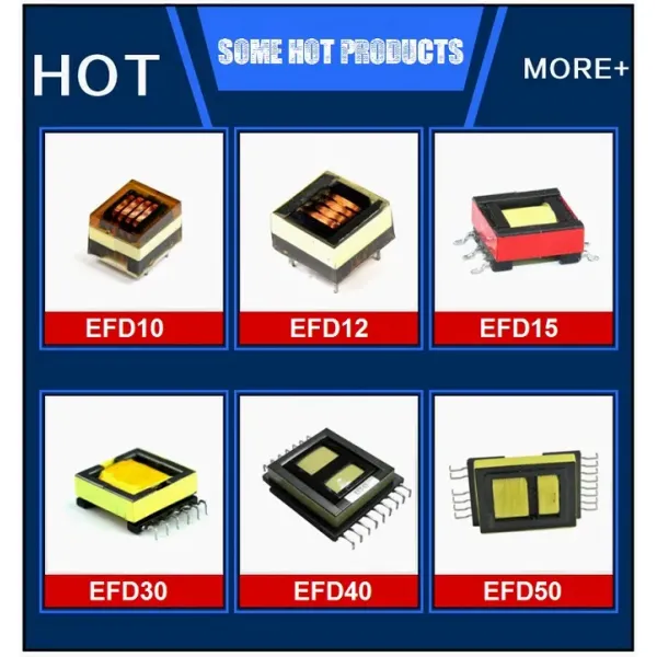 Customized SMD Type Efd Core SMPS High Frequency Pulse Transformer