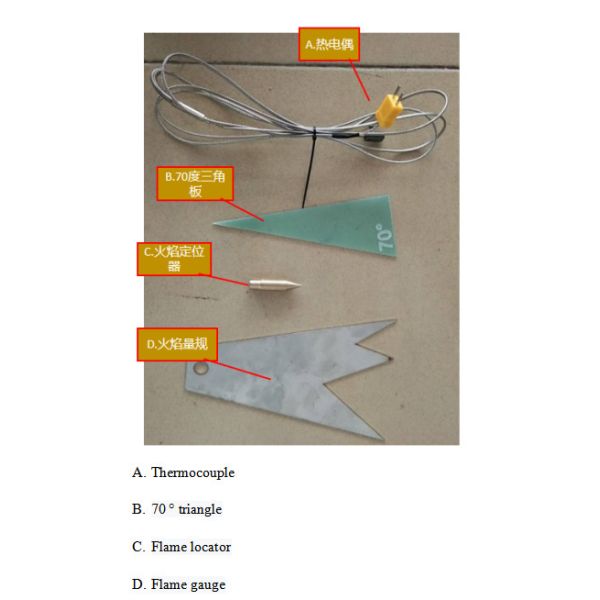 AC220V 160kPa Wire Cable Flammability Test Chamber