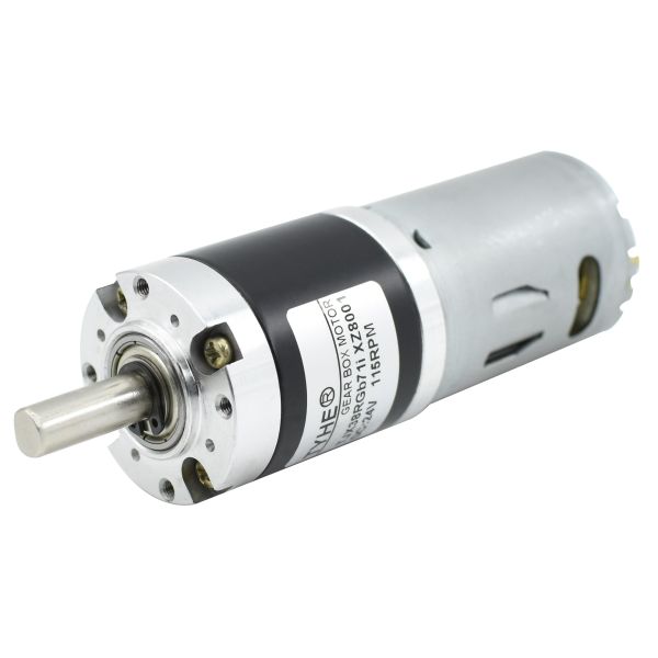 Brush Dc Planetary Gear Motor 38mm Micro Gearmotor 5 Volt