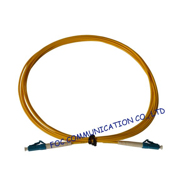 Gigabit Ethernet Single mode Fiber Optic Patch Cord LC / APC For FTTH Systems