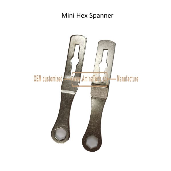 Aminatech Mini Hex Spanner 210 x 65 x10mm Accurate constructure, used for fixing the fret saw by kids