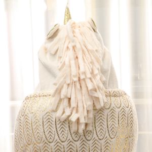 Children 100 Polyester Knitted Fleece Warm Wearable Hoodie Blanket