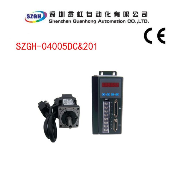 0.32NM Variable Frequency 50W AC / DC CNC Servo Motor For Automated Production Lines