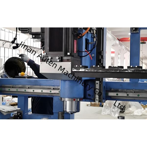 33x5.5x3.3m Machine Size 3d CNC H-Beam Drilling And Marking Machine BT40 Main Spindle