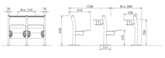 High Quality Cheap School Class Chairs ,Class Desks For Sales