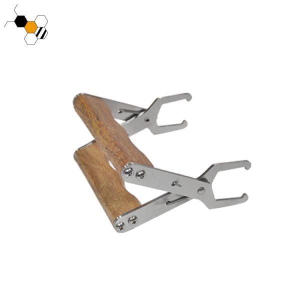 Wood Handle Stainless Steel Beekeeping Beehive Frame Grip