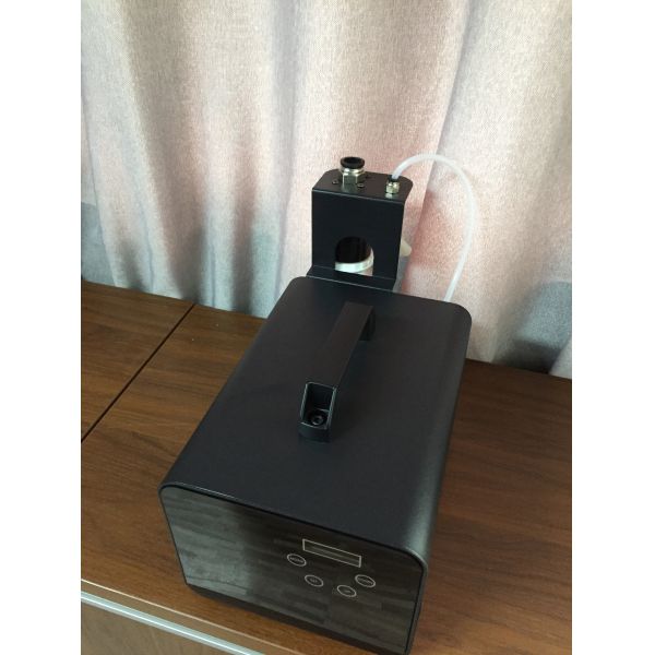 Black Strong Pump Lobby Guestroom Automatic Commercial Essential Oil Diffuser Machine For Home DC12V