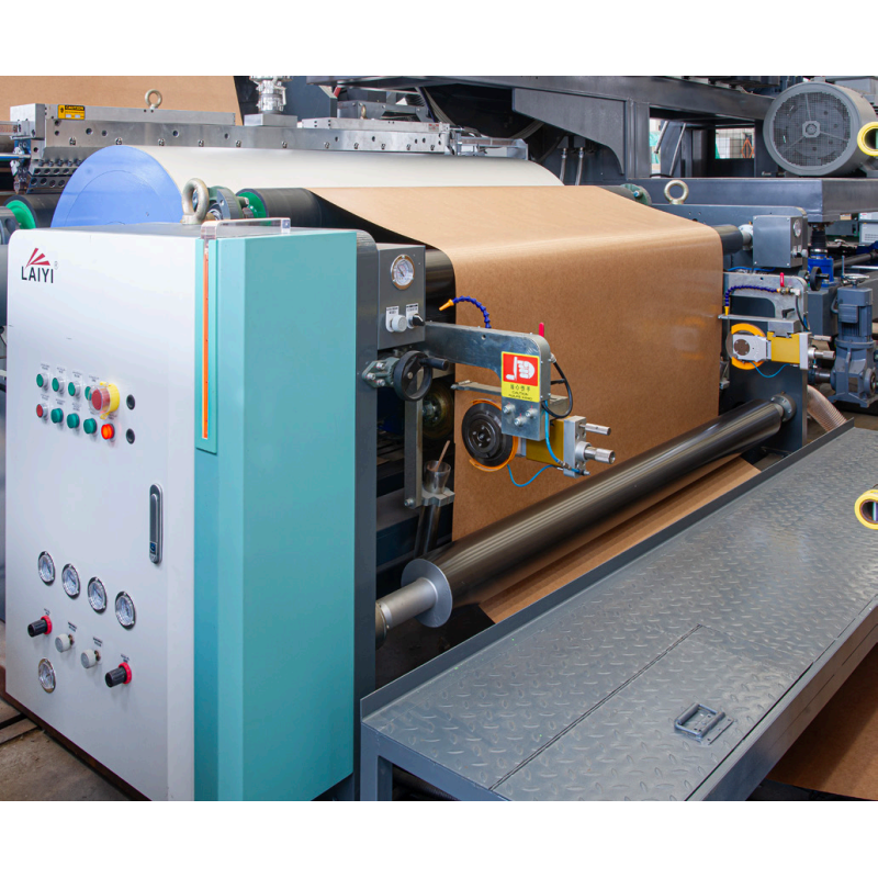 Complete extrusion laminating system