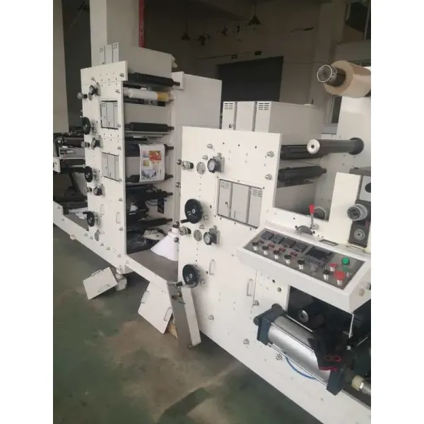 Sticker Label Flexo Printing Machine 1300mm With Ce Certificate 5colors Roll Paper