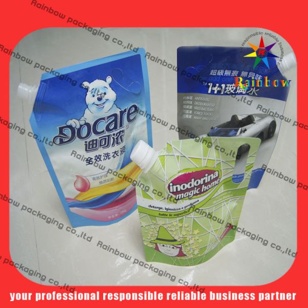 aluminum foil Spout Pouch Packaging with Hanger