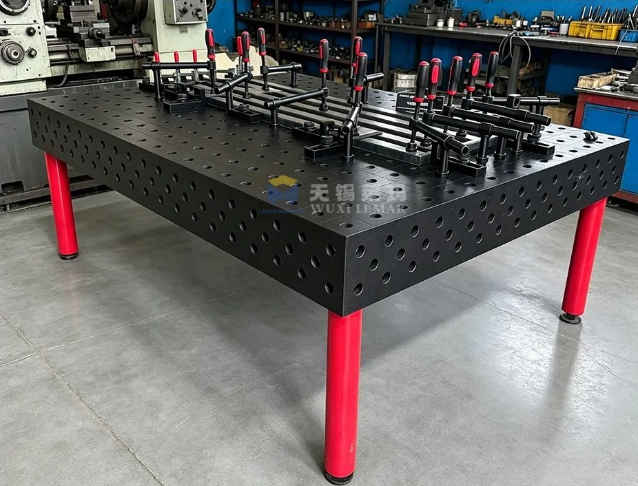 Professional D28 Welding Table with High Precision Fixture for Metalworking
