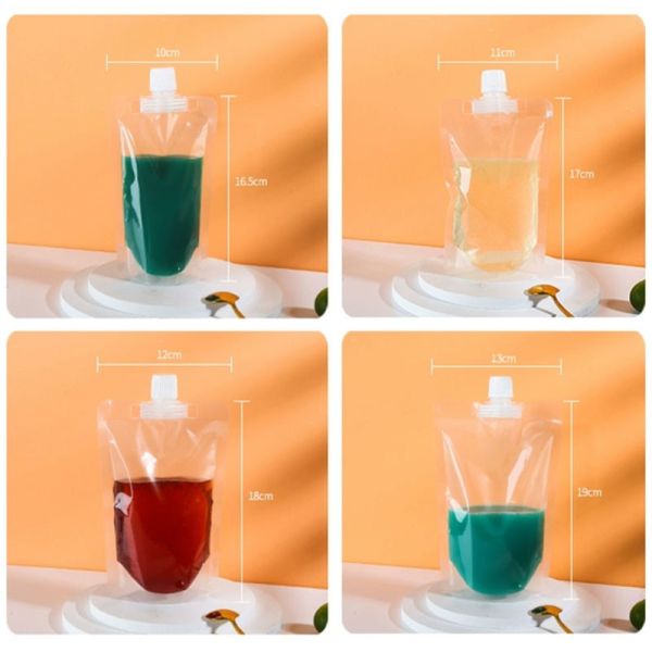 Degradable Spout Pouch Packaging Personalized Drink Pouches For Juice