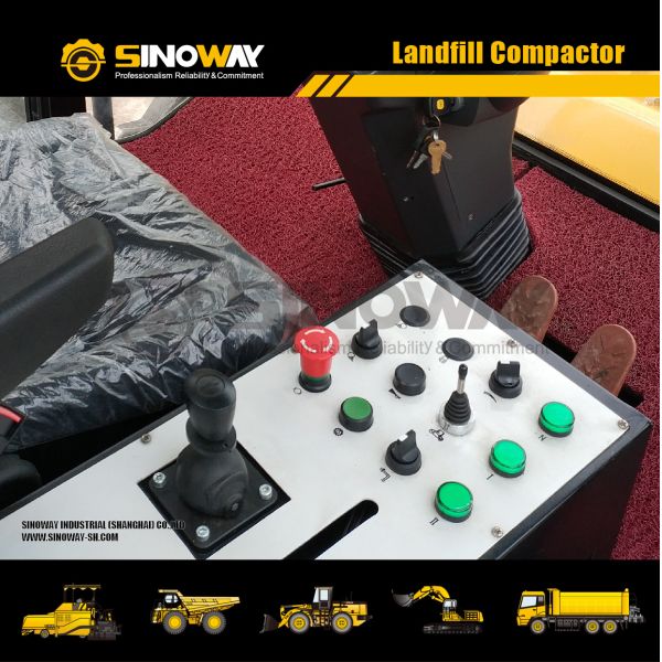 Intergrated Roll Over Structure Construction Building Equipment 250KW Engine Power