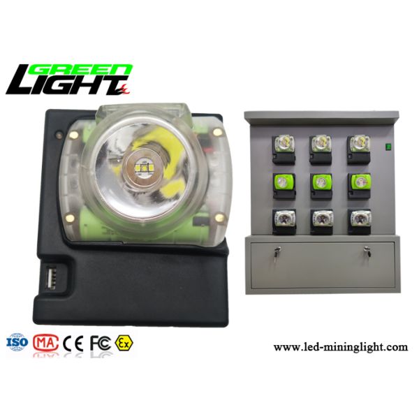 Transparent Color LED Mining Light ABS/PC Material 13000lux 14-16 Hours Working Time