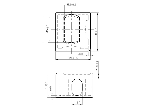 Flush Sockets Shipping Container Parts With CCS / ABS Certificates
