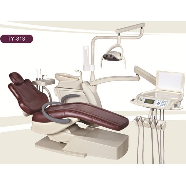 Computer Controlled Dental Chair Unit Top Mounted / Hanging Tray