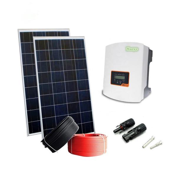 Lead Acid Battery 10KW Off Grid Solar System Flexi PV Solar Panel