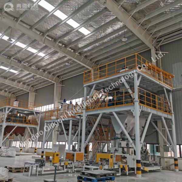 mortar production line